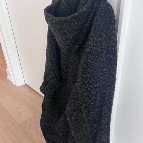 Oversized Wool Sweater Coat - Picture 1 of 4